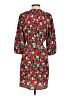 Tucker Print Red Casual Dress Size S - photo 2