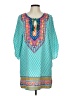 NLW Teal 3/4 Sleeve Blouse Size L - photo 1