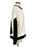 Bailey Rose 100% Acrylic Color Block Black Ivory Pullover Sweater Size S - photo 4