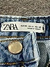 Zara Hearts Blue Jeans Size 4 - photo 7