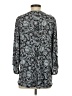 Dear Scarlett Paisley Gray 3/4 Sleeve Blouse Size S - photo 2