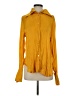 Crisca Yellow Long Sleeve Blouse Size EU (IT) 40 / US 4 - photo 1