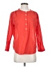 J.Crew Red 3/4 Sleeve Blouse Size S - photo 1