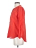 J.Crew Red 3/4 Sleeve Blouse Size S - photo 5