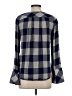 Cloth & Stone Blue Long Sleeve Blouse Size S - photo 2