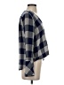 Cloth & Stone Blue Long Sleeve Blouse Size S - photo 4