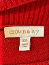 Crown & Ivy Stripes Red Pullover Sweater Size XXL - photo 4