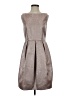 Eliza J Metallic Silver Cocktail Dress Size 4 - photo 1
