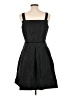 D. Exterior 100% Polyester Solid Black Cocktail Dress Size EU (IT) 46 / US 10 - photo 2