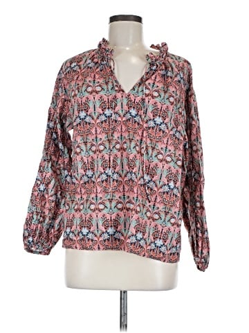Liberty Art Fabrics for J.Crew 3/4 Sleeve Blouse (view 1)