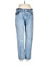 RE/DONE 100% Cotton Hearts Blue Jeans Size 27 waist - photo 1