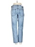 RE/DONE 100% Cotton Hearts Blue Jeans Size 27 waist - photo 2