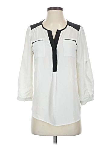 My Michelle 3/4 Sleeve Blouse (view 1)