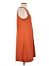 Eddie Bauer Solid Orange Casual Dress Size L - photo 4