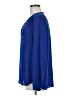 Pleione Blue Long Sleeve Blouse Size M - photo 5