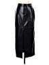 Open Edit 100% Polyurethane Black Faux Leather Skirt Size 2 - photo 1