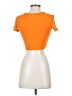 Zara Orange Short Sleeve Turtleneck Size S - photo 2