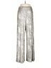 Elevenses Metallic Silver Dress Pants Size S - photo 1