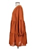 Unbranded Solid Brown Casual Dress Size S - photo 5