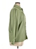 Unbranded Solid Green Long Sleeve Blouse Size XL - photo 4