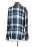 White Crow Plaid Gray Long Sleeve Button-Down Shirt Size S - photo 2