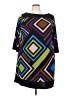 SOHO Apparel Ltd Purple 3/4 Sleeve Blouse Size 3X - photo 1