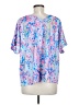 Unbranded Pink Short Sleeve Blouse Size M - photo 2