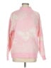 Assorted Brands Floral Pink Pullover Sweater Size M - photo 1