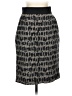 Classiques Entier Animal Print Gray Silk Skirt Size 2 - photo 1