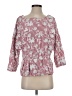 Uterque Red 3/4 Sleeve Top Size S - photo 1
