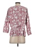 Uterque Red 3/4 Sleeve Top Size S - photo 2