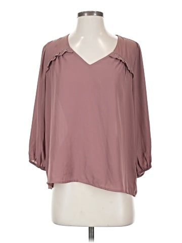 Bird 3/4 Sleeve Blouse (view 1)
