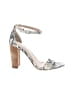 Steve Madden Animal Print Ivory Sandals Size 9 - photo 1