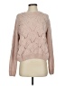 Shein 100% Acrylic Hearts Pink Pullover Sweater Size 4 - photo 1