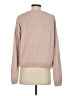 Shein 100% Acrylic Hearts Pink Pullover Sweater Size 4 - photo 2