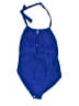 Unbranded Solid Blue One Piece Swimsuit Size XL - photo 1