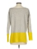 Vince. 100% Cashmere Color Block Yellow Cashmere Pullover Sweater Size XS - photo 2