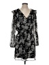 Socialite 100% Polyester Paisley Black Cocktail Dress Size S - photo 1
