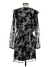 Socialite 100% Polyester Paisley Black Cocktail Dress Size S - photo 2