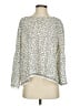 Max Studio 100% Polyester Ivory Long Sleeve Top Size S - photo 1