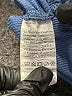Shein Blue 3/4 Sleeve Blouse Size 4 - photo 8