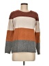 Pinque Color Block Brown Pullover Sweater Size M - photo 1