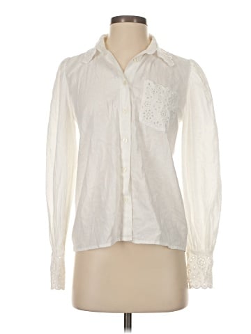 Ann Taylor Long Sleeve Blouse (view 1)