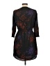 Zara 100% Polyester Print Black Casual Dress Size L - photo 2