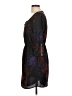 Zara 100% Polyester Print Black Casual Dress Size L - photo 5