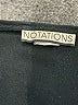 Notations Black Short Sleeve Top Size XL (estimated) - photo 7