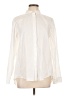 Banana Republic 100% Polyester Ivory Long Sleeve Blouse Size L - photo 1
