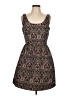 BB Dakota 100% Polyester Paisley Black Casual Dress Size 10 - photo 1