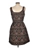 BB Dakota 100% Polyester Paisley Black Casual Dress Size 10 - photo 2