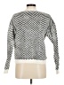 Shein Chevron-herringbone Silver Cardigan Size 6 - photo 2
